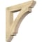 Ekena Millwork Imperial Slat Rough Sawn Bracket, Douglas Fir, 6"W x 38"D x 38"H BKT06X38X38IMP06RDF - alternate 1